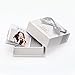 YFN 925 Sterling Silver Simple Polished Hollow Heart Puppy Paw Dog Bone Dangle Earrings (Silver)