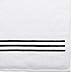 Amazon Brand – Stone & Beam Hotel Stitch Cotton Bath Towel Set, Set of 3, Black Stripe