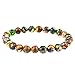 Clearain Beautiful Energy Power Crystal 8mm Chakra Beads Reiki Healing Elastic Stretch Bracelet