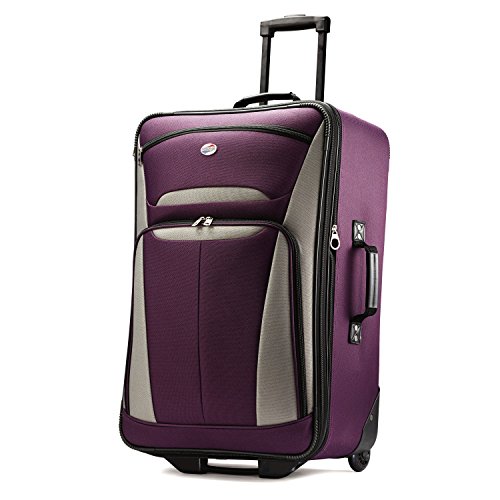 American Tourister Luggage Fieldbrook II 3 Piece Set, Purple/Grey Buy