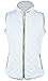 Womens Basic Casual Quilted Padding Vest Slim Fit W/ Pockets S-3XL