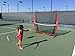 PowerNet 7x7 ft Portable Tennis Net and Pickleball Trainer | Multi-Sport Trainer | 49 sqft of Hitting Area | Net and Frame | Driveway, Indoor, Outdoor, Street, Backyard | EZ Setup Collapsible