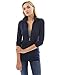 PattyBoutik Women's Collar Pockets Casual Zip Jacket
