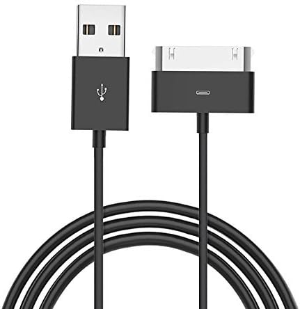 Sviemas iPad Cable, 10ft 30 Pin Charger Cable High Speed Sync Charging Cord Cables for iPhone 4/4s, iPhone 3G/3GS, iPad 1/2/4, iPod (30 Pin Cable 3 Meters Black)