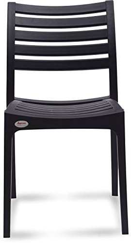 Supreme Omega PP Moulded Chair (Finish Color - Black) Set of - 1