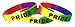 TheAwristocrat_USA COMPANY_1 Dozen Multi-Pack Rainbow (Blank) Wristbands Silicone Rubber Bracelets (Small 7