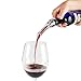 Wine Aerator Set of 2 with Vacuum Pump Stopper-Premium Aerating Spout Great Gift Idea