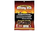 Biltong Jerky Traditional Chunks - Original Flavor 1oz Bag (High Protein, Gluten Free)