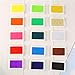 DTOL Set 15 Pcs Craft Ink Pad Korea Stamps Partner DIY Color,15 Color Rubber Stamps Craft Ink Pad for Paper Fabric Wood