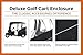 Classic Accessories Fairway Golf Cart Deluxe Enclosure