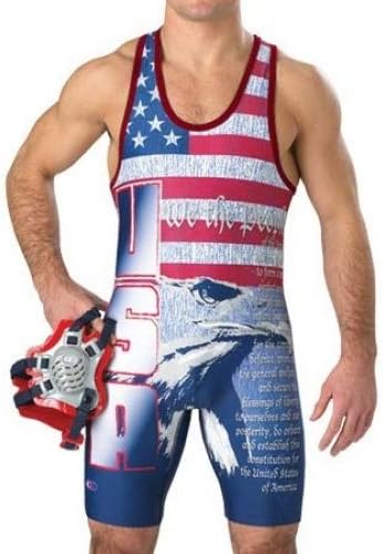 Cliff Keen USA Snake Wrestling Singlet