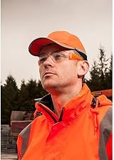 Portwest PW79 Men Safety Bump Cap Orange Hi Vis 7cm Peak EN 812 view 2