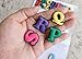 36 PCS ONE Set of Letter and Numbers Shoe Charm for Croc Letter Clog Charms Alphabet Shoe Charms
