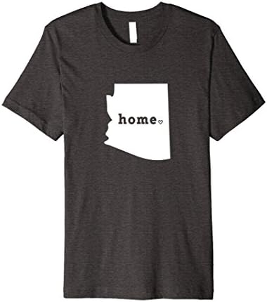Mens Arizona Home Tshirt, State of Arizona Shirt 3XL Dark Heather