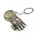 VNFLY Nidavellir Infinity Gauntlet Keychain Marvel Thanos Glove Keychain Key Ring (Bronze)