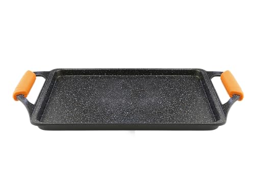 WECOOK Ecochef Roasting Pan, 37x25 cm, Cast Aluminium, Non-Stick, Induction