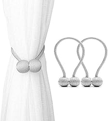 Emoly Magnetic Curtain Tiebacks,The Most Convenient