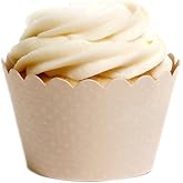 PATIKIL Cupcake Wrappers Papier, 50 Pack Bakbekers