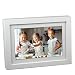PhotoSpring 8 (16GB) 8-inch WiFi Cloud Digital Picture Frame – Battery, Touch-Screen, Plays Video and Photo Slideshows, HD IPS Display, iPhone & Android app (White – 15,000 Photos)thumb 1