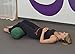 YogaAccessories Supportive Round Cotton Yoga Bolster - Green