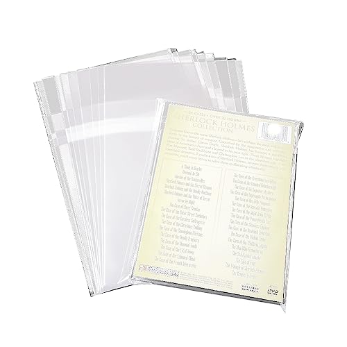 50pcs Clear Dust-Proof Resealable Protective Outer