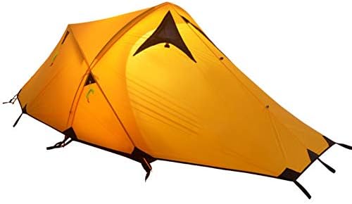 Ashuang Large Camping Tent 2-3 Person Ultralight Tents Outdoor Double-Layer 20D Coated Silicon Pu10000Mm Hiking Tent