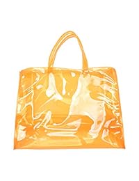 Under Zero - Bolso de playa impermeable transparente de PVC para mujer