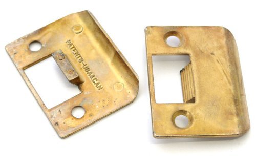 Brass Door Tight Ratchet Style Door Strike Hardware | Draft Stopping Automatic Tightening (2)