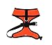 The Original EcoBark Maximum Comfort & Control Dog Harness 18-27 lbs; No Pull & No Choke Design, Luxurious Padded Vest, Eco-Friendly, For Puppies and Dogs (Large, Orange)