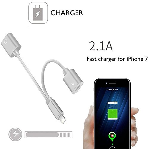 ProTVSolutions Headphones Adapter Jack Adapter Compatible with Phone X/XR/XS/XSmax/8/7 Earphone Audio Connector Cable Accessories Support iOS 12