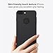iPhone 7 Plus Case,RANVOO Premium Hybrid Soft Touch Silicone Rubber Protective Shockproof Case for Apple iPhone 7 Plus(Black)