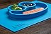 Baby Turnip Fun Meal Placemat (Blue) - One-piece Silicone Placemat Baby Plate