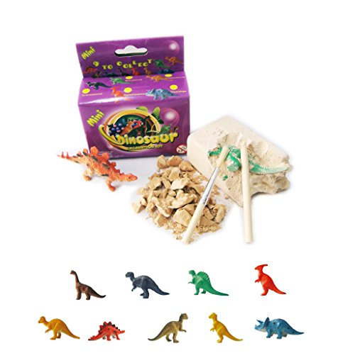 4 Pack - Assorted Excavation Kits - Dinosaur, Ice Age, Skeleton, Glow-in-Dark