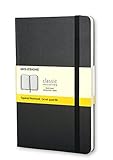 Moleskine Classic Notebook, Pocket, Squared, Black, Hard Cover (3.5 x 5.5) (Classic Notebooks) cover