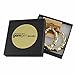 Round Hollow Casting Bamboo Hoop Pincatch Earrings (2.5 inches, Gold Color)