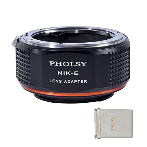 PHOLSY Lens Mount Adapter for Nikkor AI/F/AIS/AF/AF-I/AF-S Mount