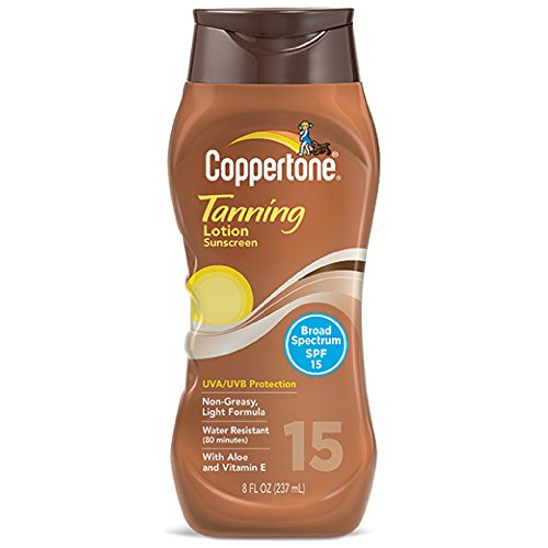 Coppertone Tanning Lotion SPF 15,8 oz