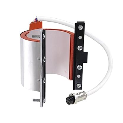 Yescom Stainless Steel Mug Attachment for Heat Press Machine Transfer Sublimation 130w