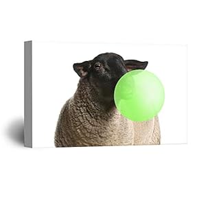 Canvas Wall Art Cute Animals Playing...