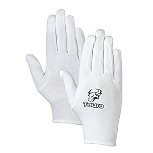 TAURO OXXO Cotton Zing Inner Gloves (White)