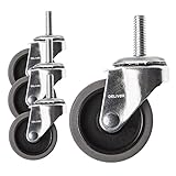 DELIVeR 2 Inch, Swivel Caster Wheels, Set of 4, 80