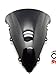 9sparts® Black Smoke Double Bubble Transparent Windscreen Windshiled for 2003 2004 2005 Yamaha YZF R6 2006 2007 2008 2009 R6S