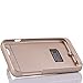 Rechargeable Battery Backup Power Bank Charger Case Cover for iphone 6 Plus / 6S Plus with 4800mAh capacity (Gold)