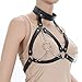 Bondage Restraints Wear Set Kit for Bed and Under Bed Sex Play SM Bondage Toy Gear Breast Rope Strap On Harness for Women Couples Lesbian Femalethumb 1