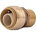 SharkBite U134LFA Straight Connector Plumbing, Male 3/4 in, MNPT, PEX Fittings, Push-to-Connect, Copper, CPVC, 3/4-Inch by 3/4-Inch primary