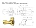Ideal Security Inside Latch for Storm and Screen Doors, White