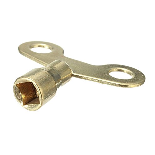 1pcs Radiator Plumbing Bleed Bleeding Key Keys Brass 40X32X9mm for Air Valve
