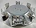 CCBaseball 2007-2013 Chevrolet Silverado Tahoe Avalanche Suburban Wheel Hub Center Caps, 20 Inch 6 Lug Chrome Finish Hubcap Wheel Cover for Chevy 1500 Pickup Truck SUV