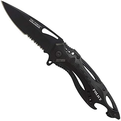 tonymall 8" Spring Assisted Folding Hunting Tactical Pocket Tac Force Knife Assist Open