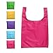 Shopping Bags-Reusable Grocery bags,Travel Recycle Tote Bags Foldable to Save Space with Various Color Eco-Friendly,Water Resistant,Lightweight, Strong & Durable.